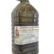 1 garrafa de 5 litros de Virgen Extra de la Cooperativa San antonio Abad(Arquillos)